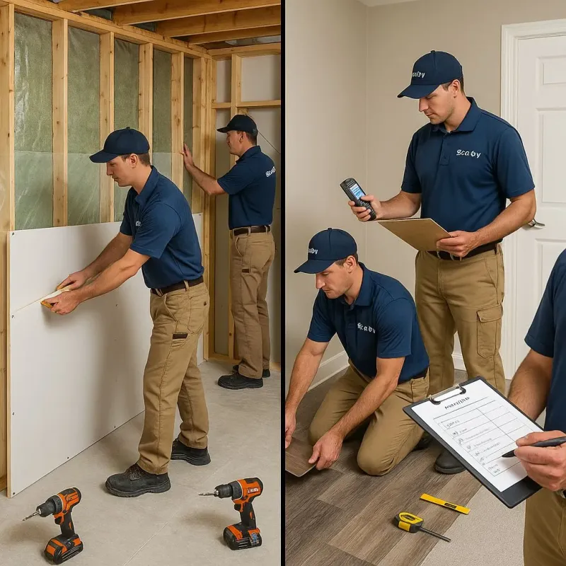 Repairs and Reconstruction process in Linglestown, PA